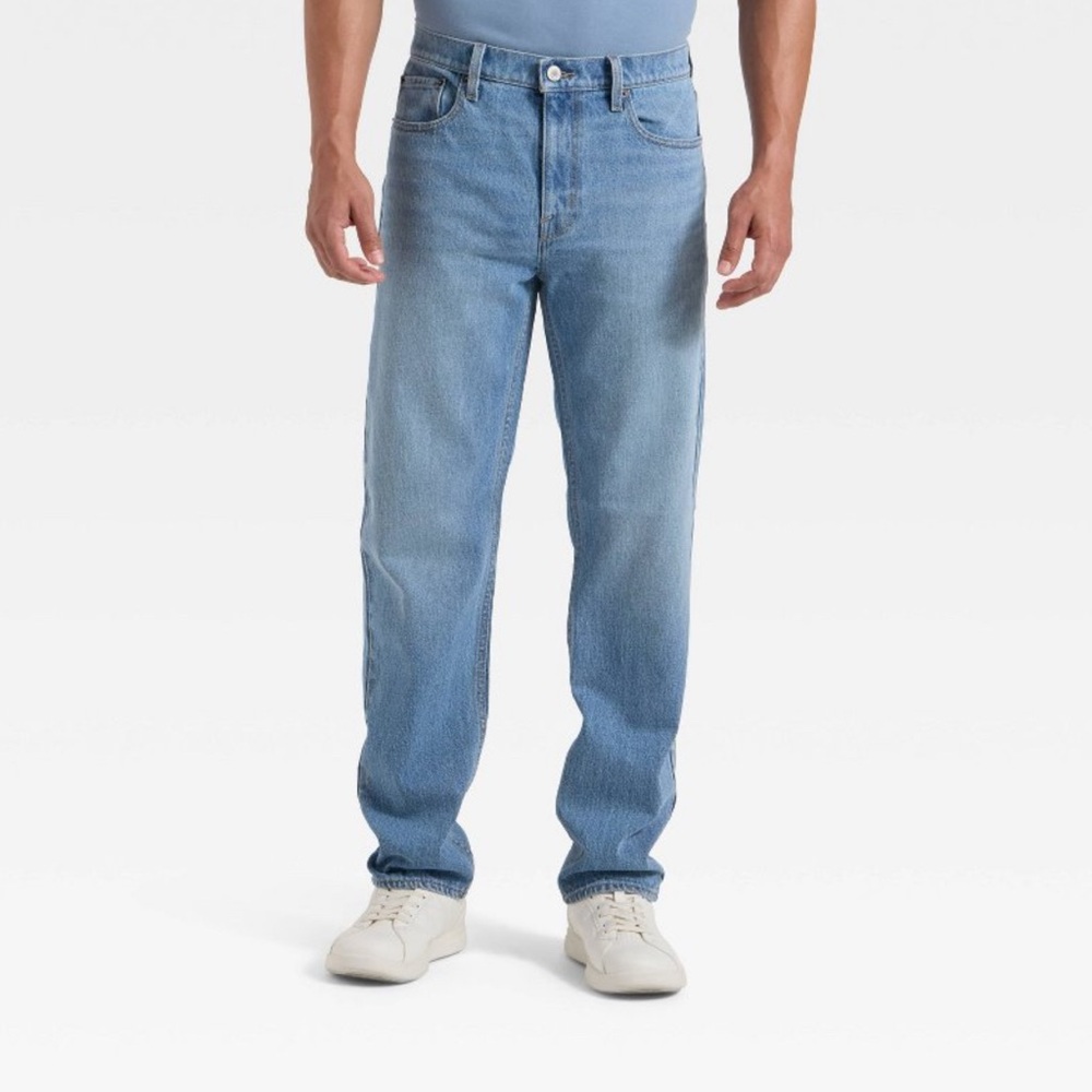 Goodfellow & Co Men's Straight Jeans in Light Blue - 30x30